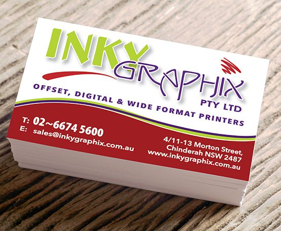 Business Cards — Print Shop in Morton Street Chinderah, NSW